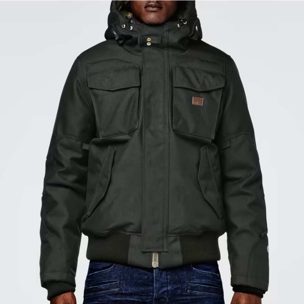 G-Star Olive Puffer Jacket